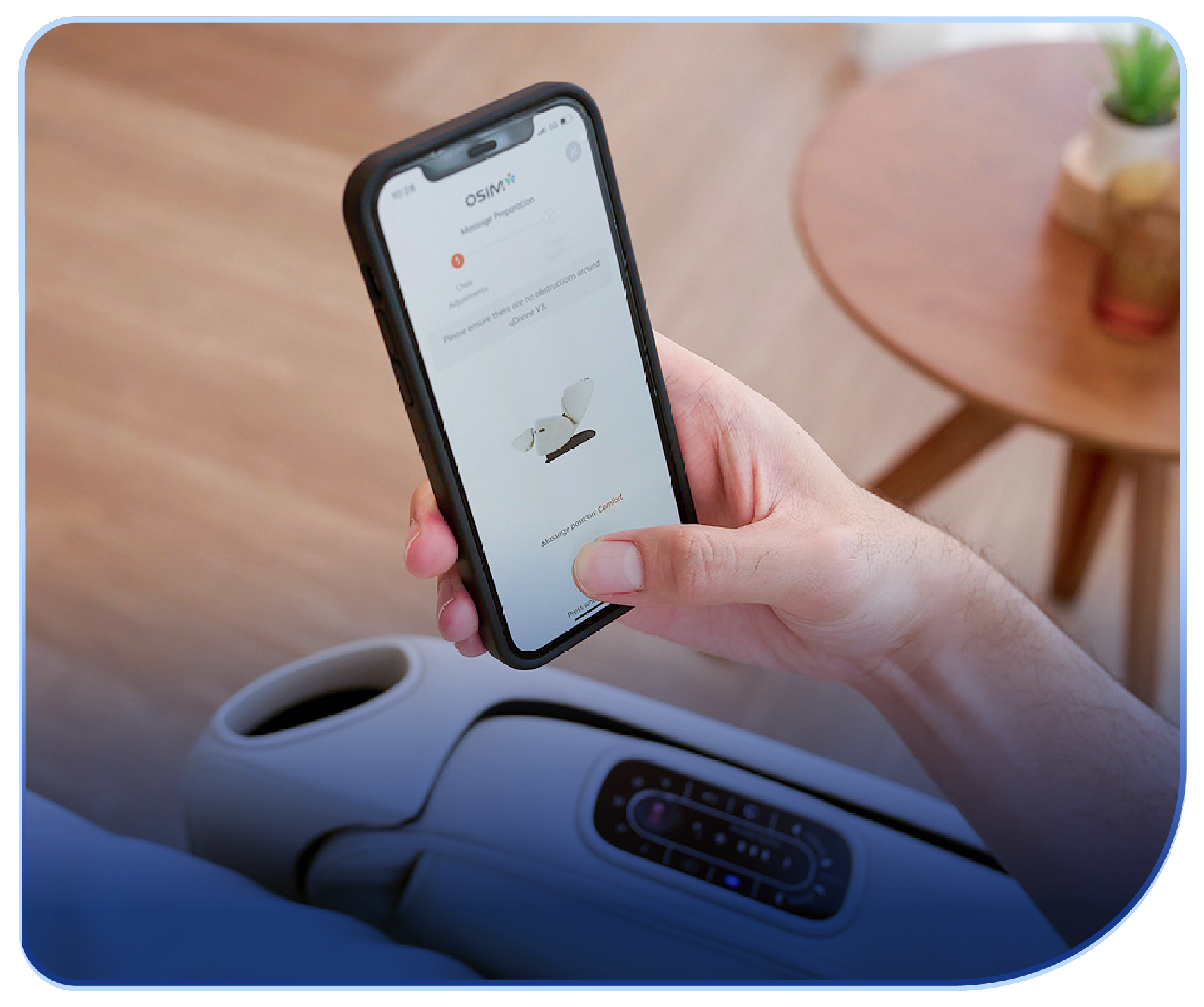 OSIM uDivine V3 luxury massage chair with intelligent massage programs simulating professional massage techniques for relaxation and recovery