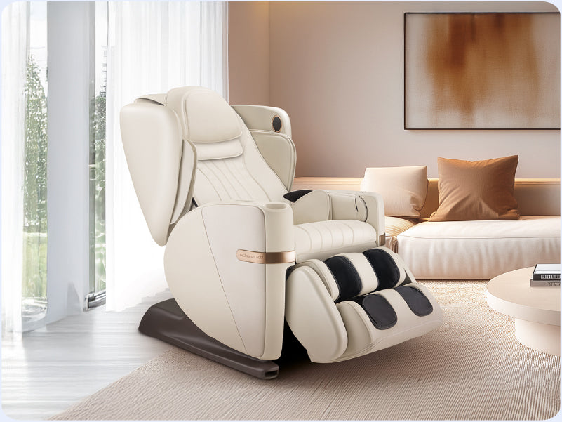 OSIM massage chair designed to follow the natural curve of the spine, promoting better posture and improved back comfort