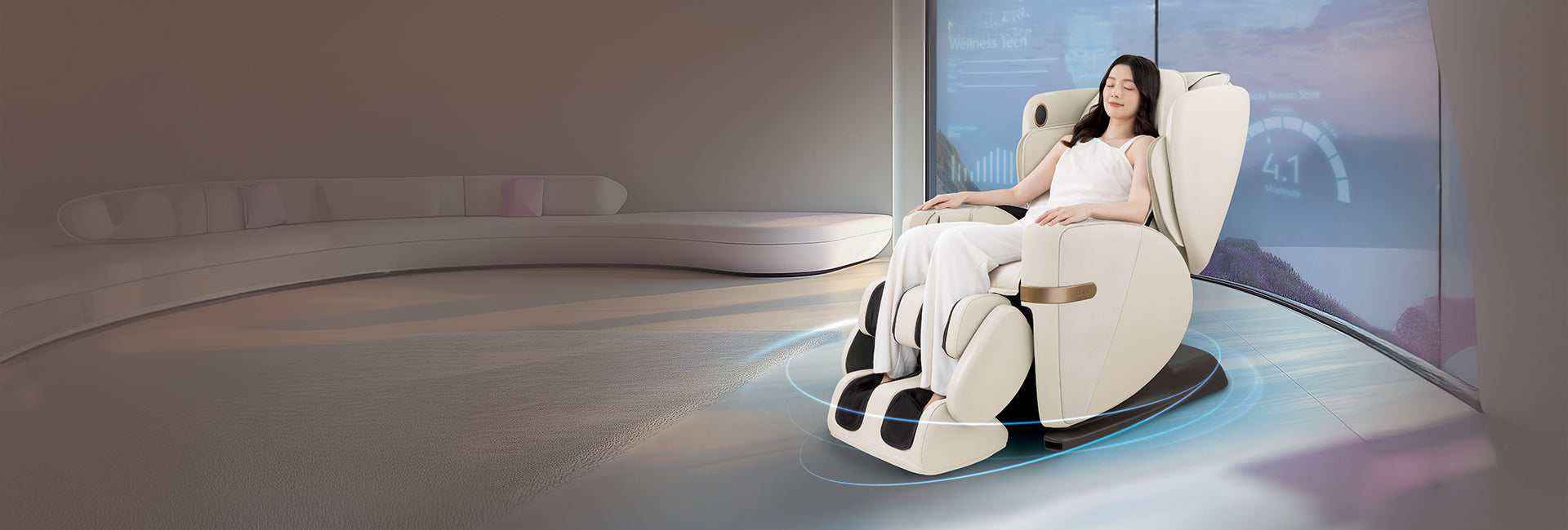 OSIM massage chair Engineered for exceptional comfort and deeper relief to support your body’s natural recovery.